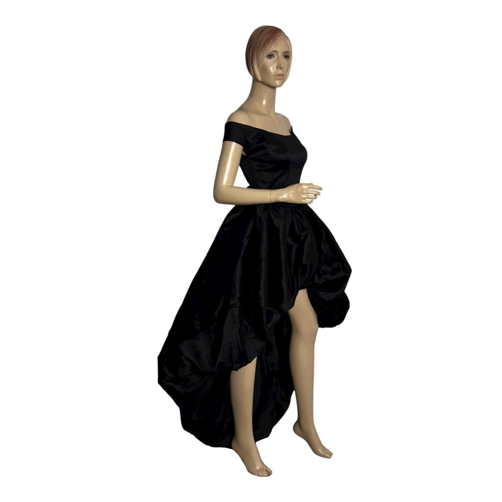 Meshki Amelia Bubble Maxi Dress in Black Small - Picture 7 of 11
